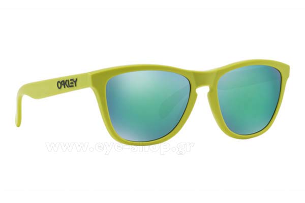 Sunglasses Oakley Frogskins 9013 14 Matte Fern - Jade Iridium Polarized