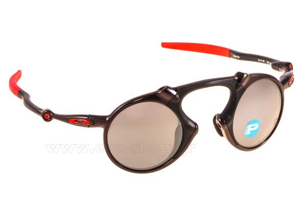 Sunglasses Oakley MADMAN 6019 6019 06 Dark Carbon Bl Iridium Polarized