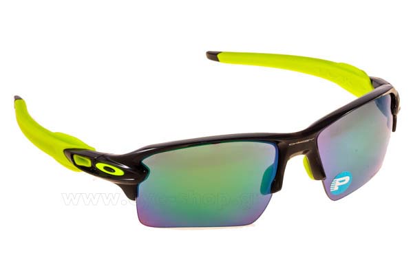 Sunglasses Oakley FLAK 2.0 XL 9188 09 Jade Iridium Polarized