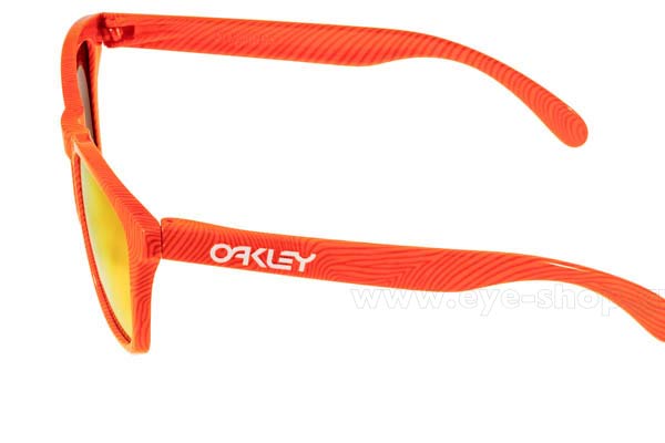 Oakley model Frogskins 9013 color 53 atomic orange fire iridium