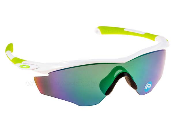 Sunglasses Oakley M2Frame 9212 19 White jade Irid Polarized