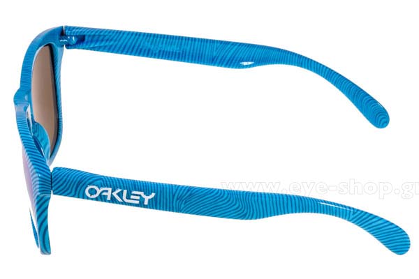 Oakley model Frogskins 9013 color 55 Fingerprint Sky Blue