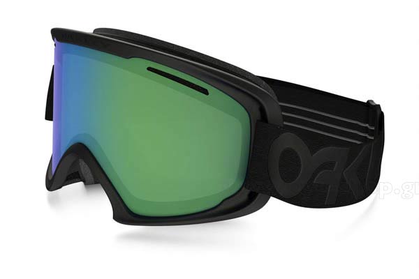 Sunglasses Oakley O2 XL SNOW OO7045 07 Matte Black-Jade Iridium