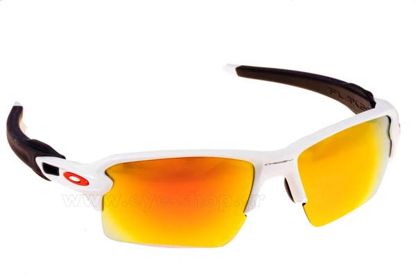 Sunglasses Oakley FLAK 2.0 XL 9188 19 Pol White Fire Iridium