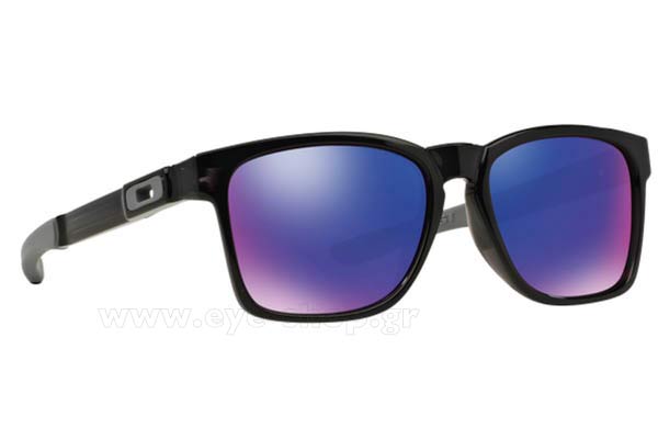Sunglasses Oakley CATALYST 9272 06 black Ink red iridium