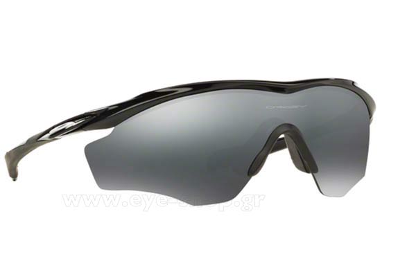 Sunglasses Oakley M2Frame XL 9343 04 Pol Black Black irid