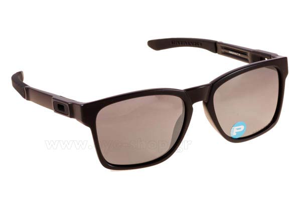 Sunglasses Oakley CATALYST 9272 09 Mt black - Polarized