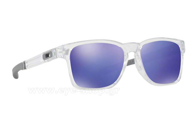 Sunglasses Oakley CATALYST 9272 05 Clear Violet Irid