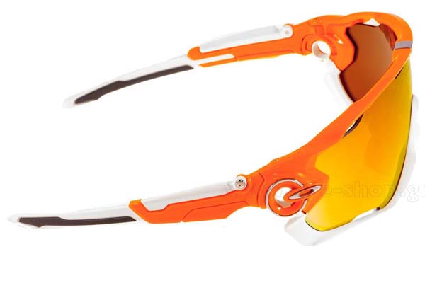 Oakley model JAWBREAKER 9290 color 09 Orange Fire iridium Polarized