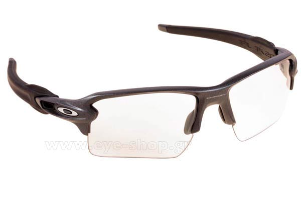 Sunglasses Oakley FLAK 2.0 XL 9188 16 Steel Clear Black Irid Photochromic