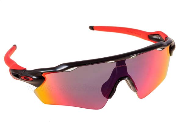 Sunglasses Oakley 9208 RADAR EV PATH 21 Black Red Iridium