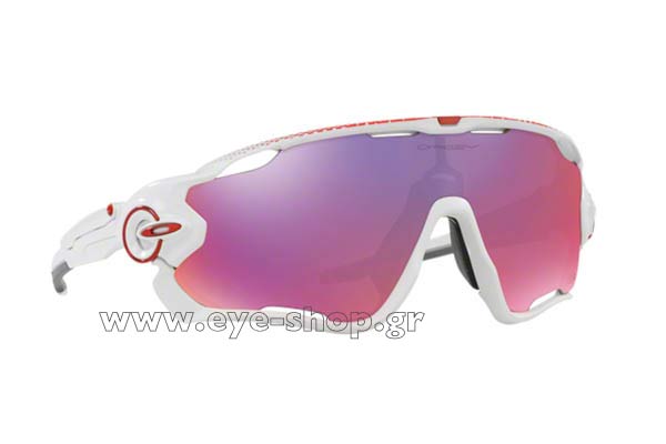 Sunglasses Oakley JAWBREAKER 9290 18 White Prizm Road Tour De France