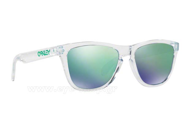 Sunglasses Oakley Frogskins 9013 A3 Crystal Clear jade Iridium
