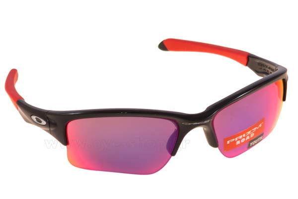 Sunglasses Oakley Quarter Jacket 9200 18 Polished Black Prizm Road
