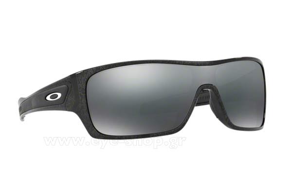Sunglasses Oakley Turbine Rotor 9307 02 BlkSilver GhostTxt Black Iridium