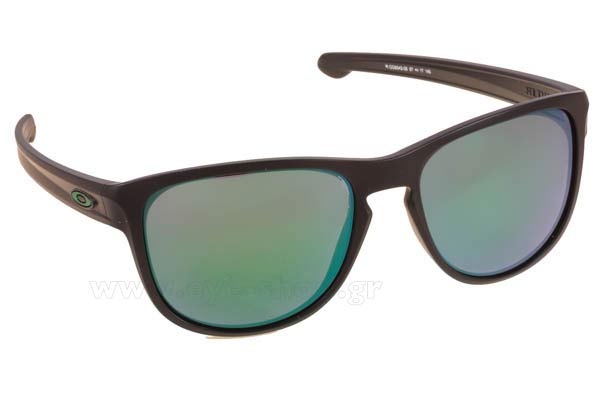 Sunglasses Oakley SLIVER R 9342 05 Matte Back Jade Iridium