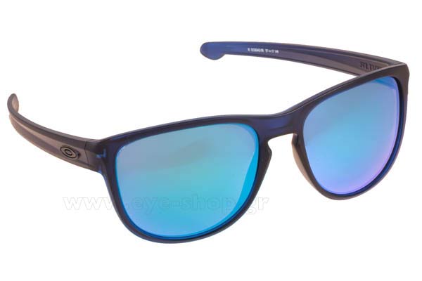 Sunglasses Oakley SLIVER R 9342 09 Matte Translucent Blue Shapphire irid