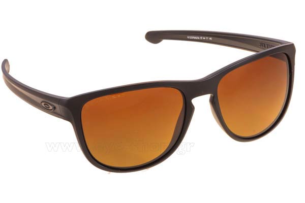 Sunglasses Oakley SLIVER R 9342 06 Mt Black Brown Gradient Polarized