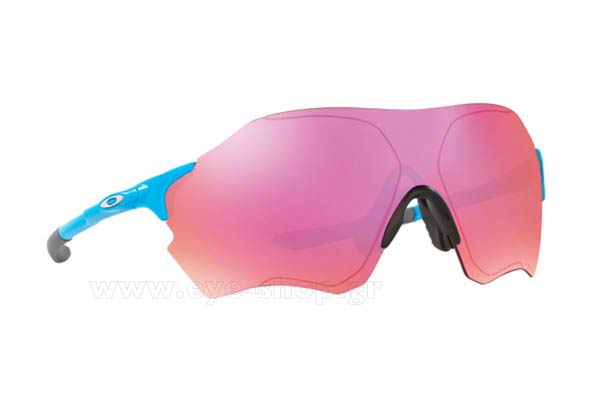 Sunglasses Oakley EVZERO RANGE 9327 05 Mt Sky Blue Prizm Trail