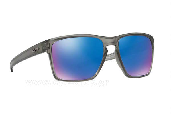 Sunglasses Oakley SLIVER XL 9341 03 Grey Ink Sapphire Iridium Polarized