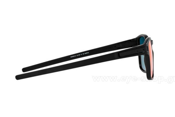Oakley model LATCH SQ 9353 color 03 Mt Black Torch Iridium