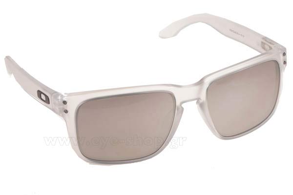 Sunglasses Oakley Holbrook 9102 A2 Chrome Iridium