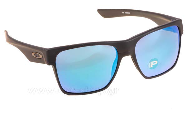 Sunglasses Oakley TwoFace XL 9350 05 Mt Black Sapp Irid Polarized