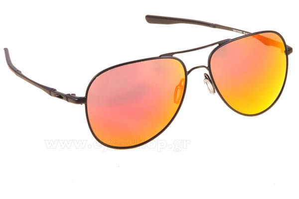 Sunglasses Oakley ELMONT L 4119 04 Black Ruby Iridium