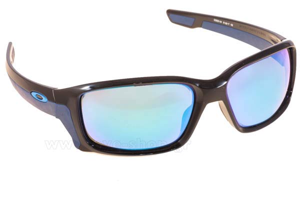 Sunglasses Oakley STRAIGHTLINK 9331 04 Pol Black Sapphire Iridium
