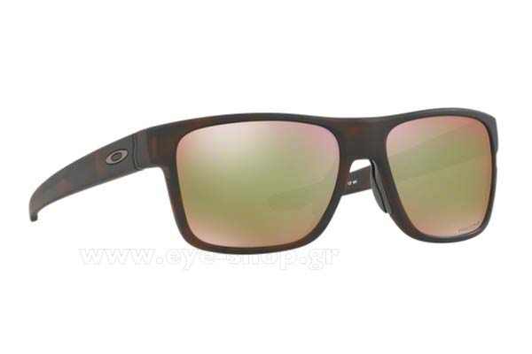 Sunglasses Oakley CROSSRANGE 9361 10 Mt Rootbeer Tortoise prizm shallow polarized