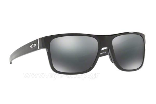 Sunglasses Oakley CROSSRANGE 9361 02 Polished Black Black Iridium