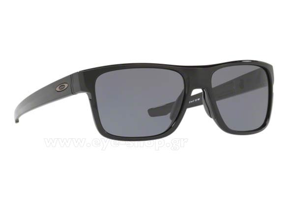 Sunglasses Oakley CROSSRANGE 9361 01 Polished Black grey