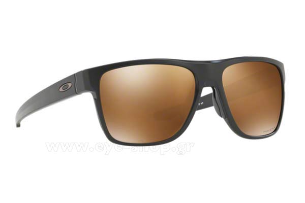Sunglasses Oakley CROSSRANGE XL 9360 06 MATTE BLACK prizm tungsten polarized