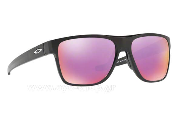 Sunglasses Oakley CROSSRANGE XL 9360 04 black prizm golf