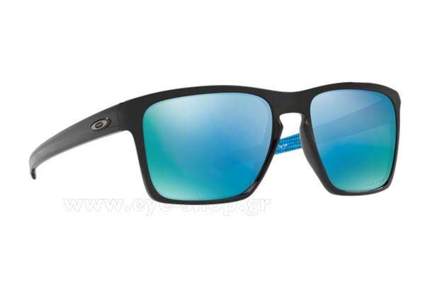 Sunglasses Oakley SLIVER XL 9341 12 POLISHED BLACK prizm deep h2o polarized Oakley Abyss Collection