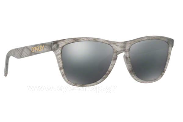 Sunglasses Oakley Frogskins 9013 B6 MATTE CLEAR WOODGRAIN