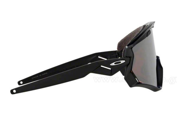 Oakley model Wind Jacket 2.0 7072 color 02 Mt Black Prizm Snow Black Iridium