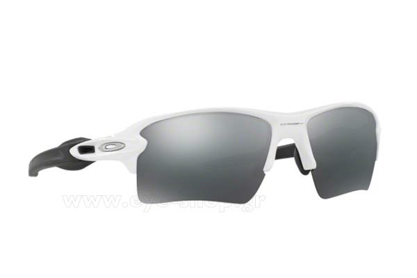 Sunglasses Oakley FLAK 2.0 XL 9188 54 Polished White Black Iridium