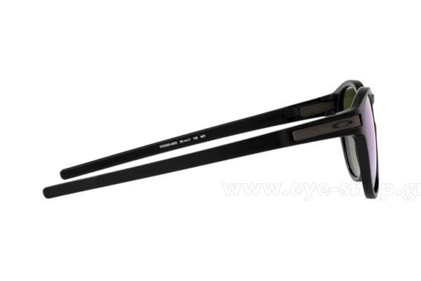 Oakley model LATCH 9265 color 28 Mt Black Prizm Jade Iridium