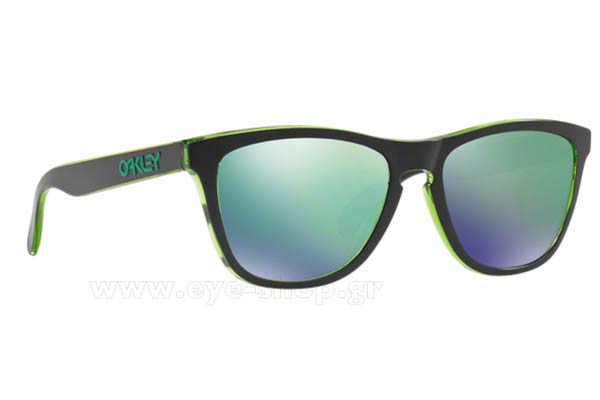 Sunglasses Oakley Frogskins 9013 A8 Eclipse green Jade iridium