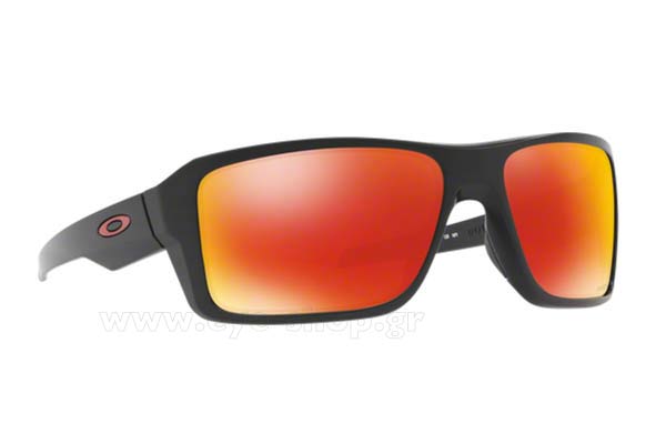 Sunglasses Oakley Double Edge 9380 05 Mt Black Prizm Ruby Iridium Polarized