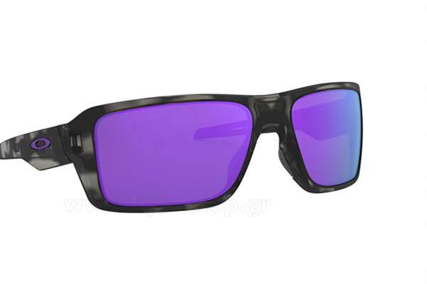 Sunglasses Oakley Double Edge 9380 04 Blk Tortoise Violet Iridium