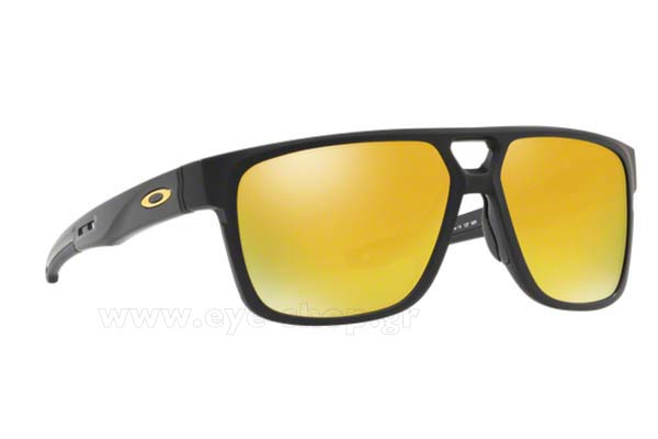 Sunglasses Oakley CROSSRANGE PATCH 9382 04 Mt Black 24k Iridium