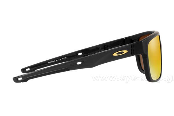 Oakley model CROSSRANGE PATCH 9382 color 04 Mt Black 24k Iridium