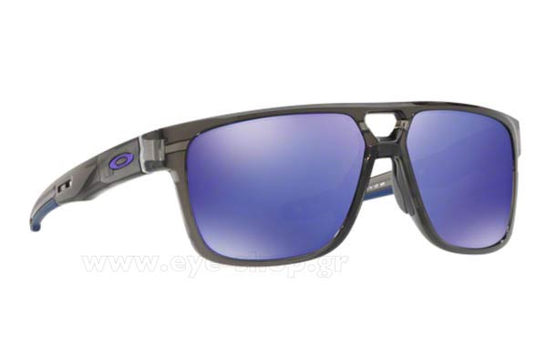 Sunglasses Oakley CROSSRANGE PATCH 9382 02 Grey Smoke Violet Iridium