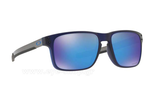 Sunglasses Oakley Holbrook Mix 9384 03 Mt Transl Blue Prizm Sapphire Irid