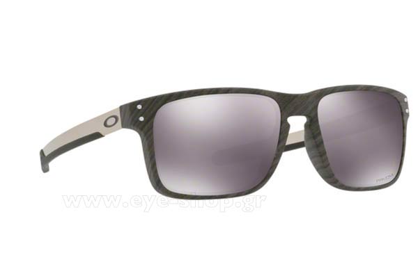 Sunglasses Oakley Holbrook Mix 9384 04 Woodgrain Prizm Black Iridium