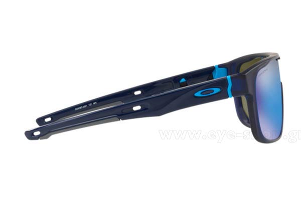 Oakley model CROSSRANGE SHIELD 9387 color 05 Mt Translucent Blue Prizm Sappire Iridium