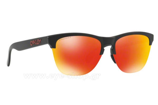 Sunglasses Oakley 9374 FROGSKINS LITE 04 Mt Black Prizm Ruby