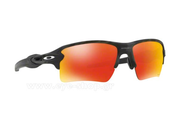 Sunglasses Oakley FLAK 2.0 XL 9188 86 Blk Camo Prizm ruby